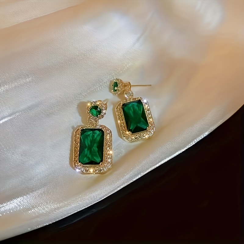 Women's Luxurious Square Jewelry Set, Perfect Gift for Her